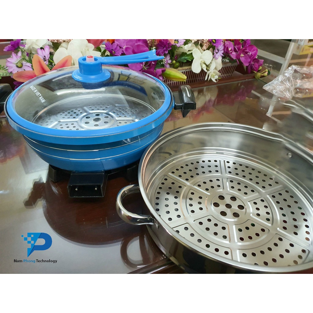 CHẢO ĐA NĂNG 5IN1 MADE IN VIỆT NAM - TÍCH HỢP NHIỀU CÔNG DỤNG