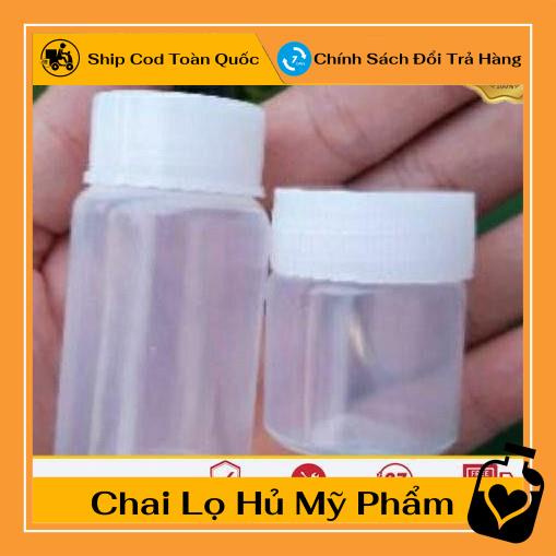 [TOP GIÁ RẺ] 100 Hũ nhựa 15ml/30ml đựng mỹ phẩm, dược phẩm , phụ kiện du lịch