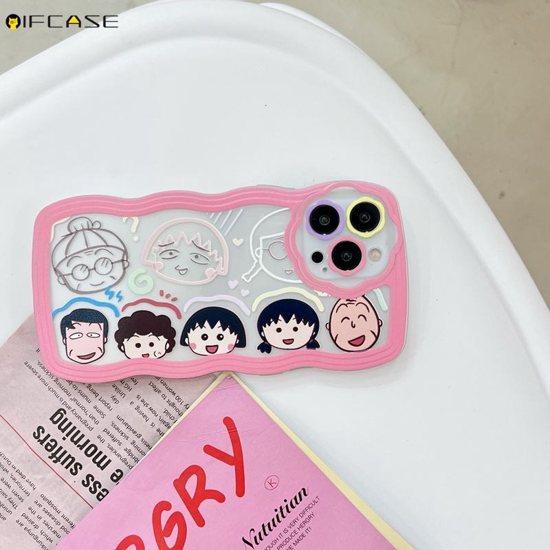 Ốp Điện Thoại Mềm Trong Suốt In Hình Pikachu/Maruko Cho iPhone 13 12 12 11 Pro Max XS Max XR X 7 8 Plus