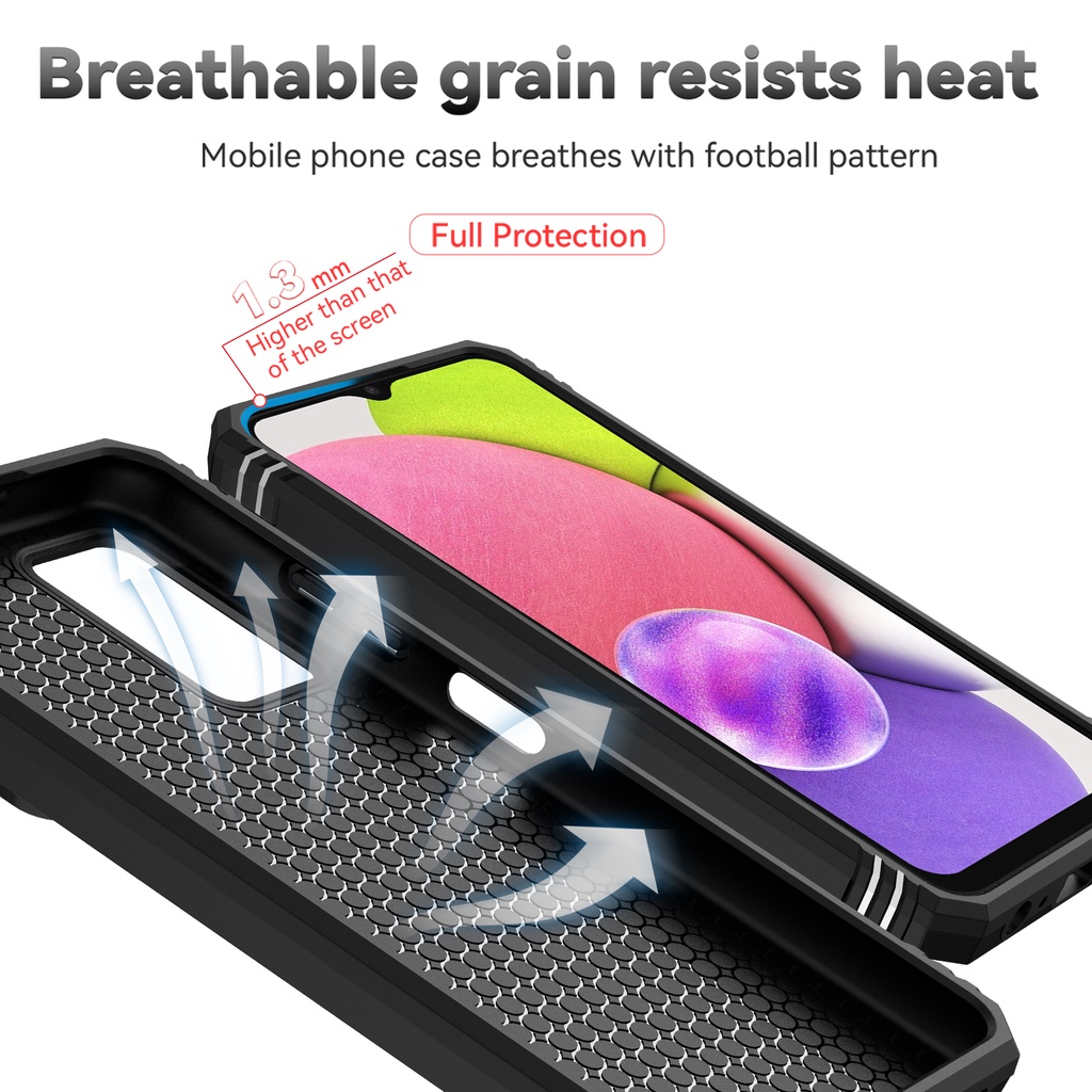 Ốp Điện Thoại Silicon Chống Sốc Có Viền Bảo Vệ Camera Cho Samsung Galaxy A 23 A73 5G A 33 A53 SS A13 4G LTE A13 5G