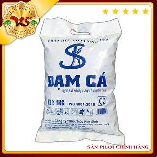Phân hữu cơ đạm cá 1kg tks dạng viên - phân bón hữu cơ, phân bón đạm cá cho cây, đạm cá viên,