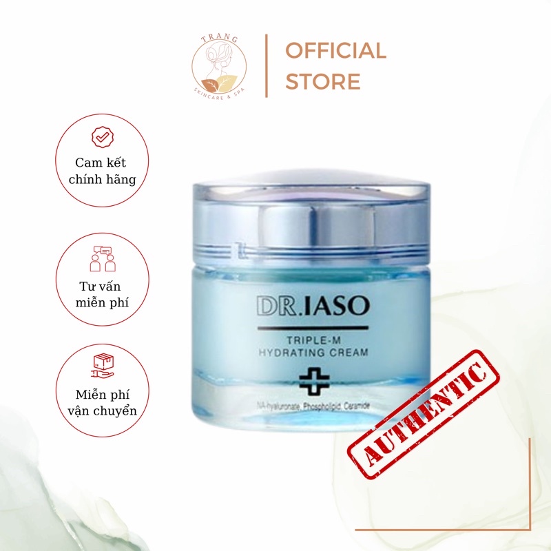 [Chính hãng] Kem Dưỡng Ẩm Cho Da DR.IASO TRIPLE - M HYDRATING CREAM