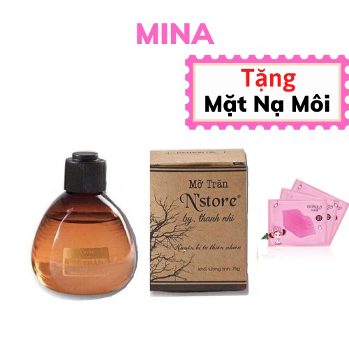 [Nguyên Chất 100%] Mỡ Trăn Triệt Lông 75ml, Mỡ Trăn Nguyên Chất N'store by Thanh Nhi