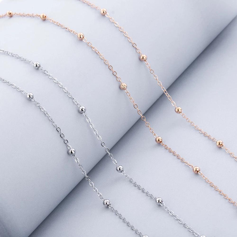 Dây đeo mắt kính đọc sách SKJK đính hạt kim loại dành cho nam và nữ