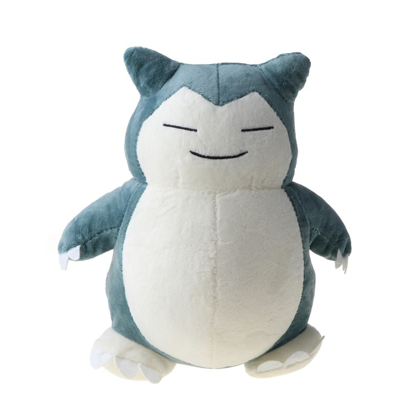 đồ chơi nhồi bông Hình Pokemon Snorlax Đáng Yêu 30cm