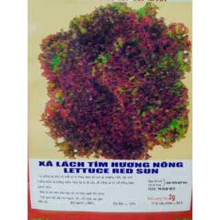 HẠT XÀ LÁCH TÍM - GÓI 2 GRAM