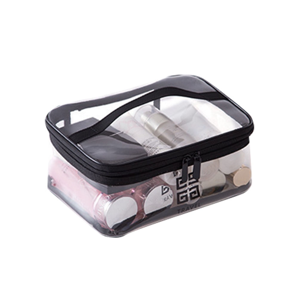 Túi Đựng Mỹ Phẩm Bằng Tpu Trong Suốt In Hình Bán Nguyệt Sức Chứa Lớn Cho Nam Và Nữ Jp60Vn
