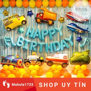 SET TRANG TRÍ SINH NHẬT BÉ TRAI TRỌN GÓI-BÓNG BAY Ô TÔ GIÁ RẺ-TỔ CHỨC SINH NHẬT TẠI NHÀ-BÓNG BAY GIÁ SỈ-BÓNG XE Ô TÔ