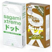 Bộ Bao cao su Sagami Xtreme Super Thin và Xtreme Feel Up