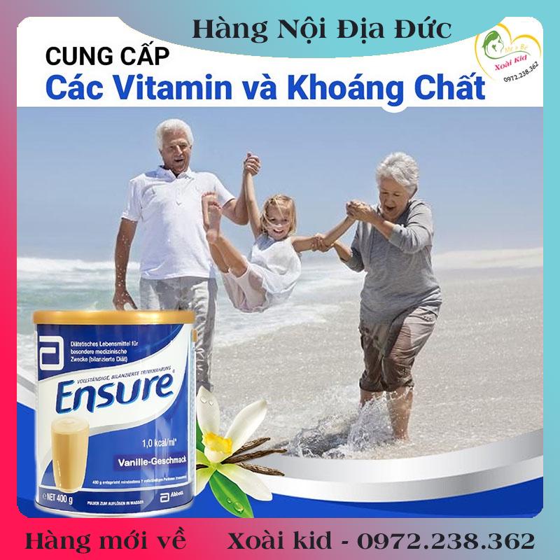 [auth] Sữa Ensure của Đức 400g Date mới- Nội địa Đức Đủ Bill [Hot]