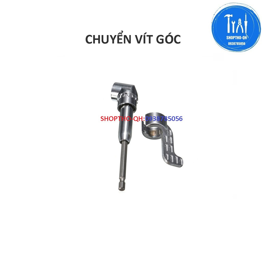 Đầu chuyển hướng khoan bắt vít 105 độ chân lục giác(LOẠI DÀI).