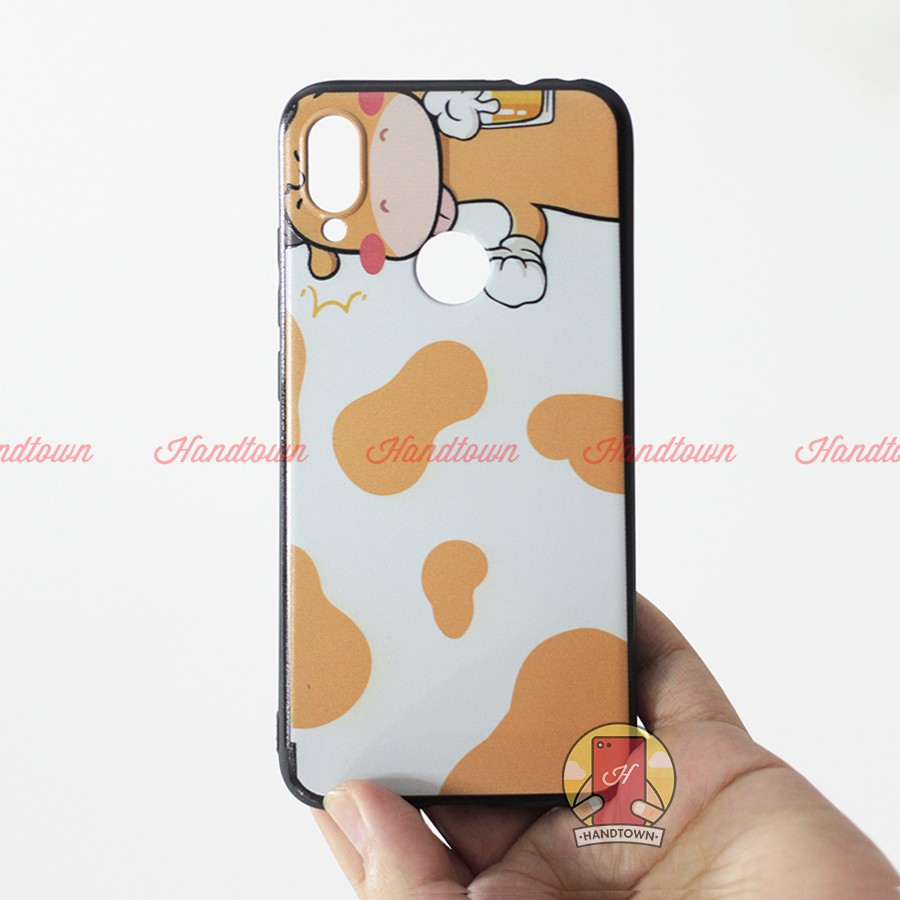Ốp Lưng Mẫu Bò Sữa Xiaomi Redmi K40 Mi 11 Lite K30 K30i K20 9 9a 9c 9t 8 8a Plus Pro Note 7 8 Note 9 Pro 4G 5G Dẻo Đen