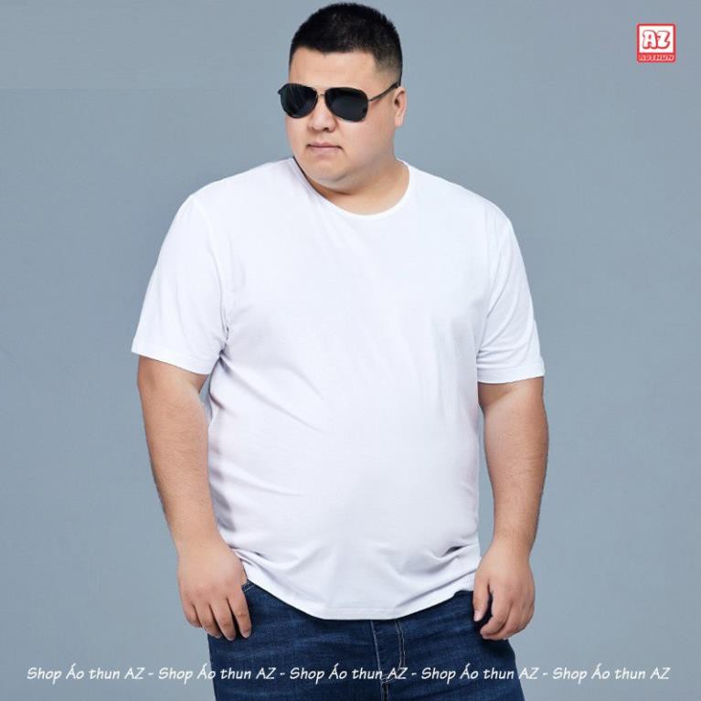 SALE- Áo thun Nam Nữ Big Size 100kg trở lên  - Vải thun Cotton - ÁO CHẤT
