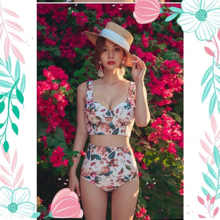 Đồ Tắm Biển Nữ Đẹp 2 Mảnh Họa Tiết Bikini Đi Biển Thời Trang Gợi Cảm 😍