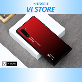 Ốp lưng kính cường lực Samsung Galaxy Note 10 - Gradient edition