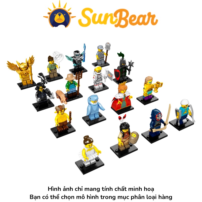 Đồ chơi mô hình nhân vật lego minifigures chính hãng - Sun Bear