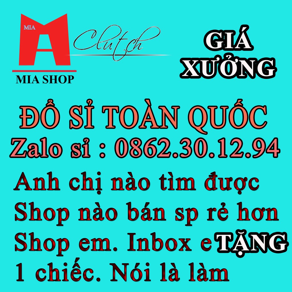 Clutch ví cầm tay nam nữ giá sỉ (Video thật) bản to Unisex Mia Shop | BigBuy360 - bigbuy360.vn