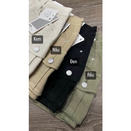 chân váy túi hộp mới