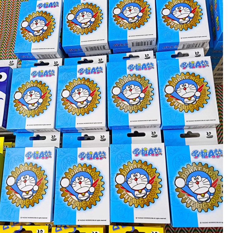 Bộ bài tú lơ khơ Doraemon 54 ảnh khác nhau in hình anime manga