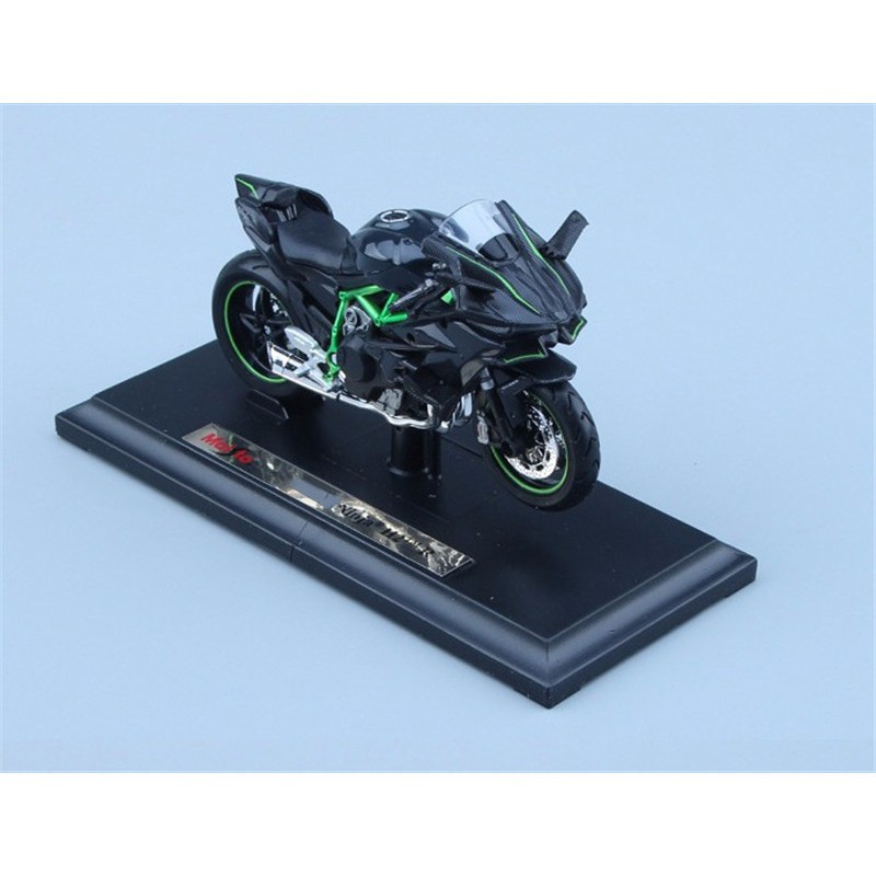 Mô Hình Xe Mô Tô Kawasaki H2R Cỡ 1 / 18