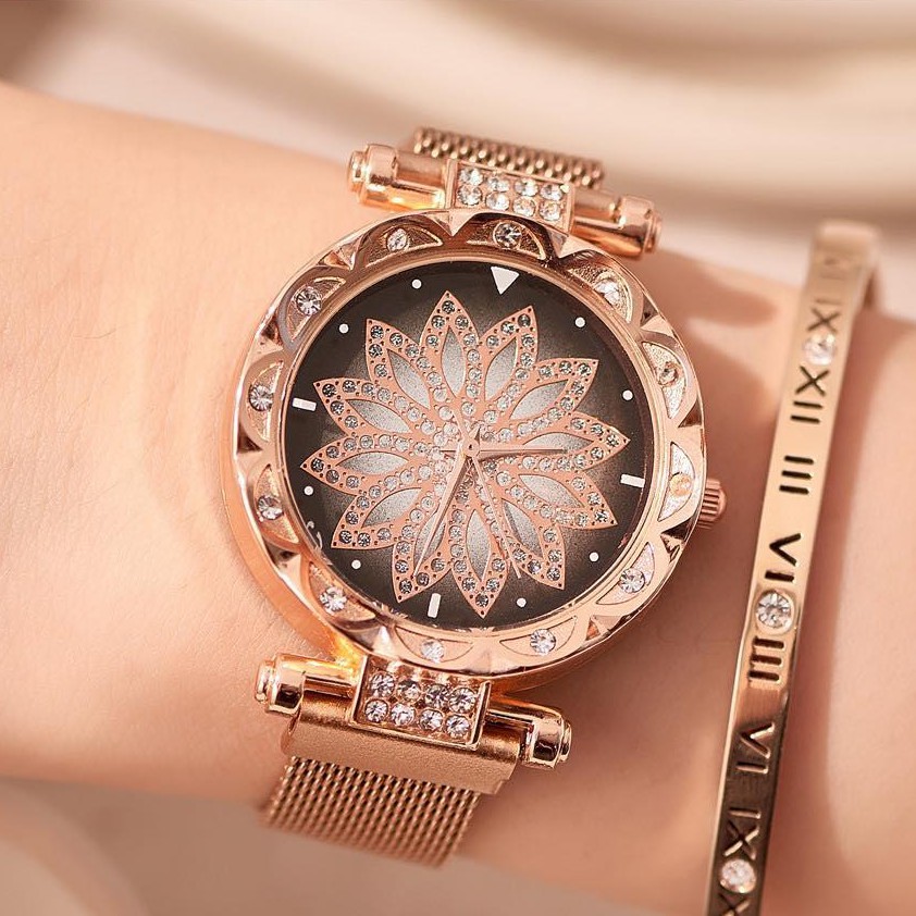 Sỉ IB_Đồng hồ thời trang nữ Candycat dây lưới nam châm mặt hoa siêu đẹp-Hàng chuẩnCam kết hàng chuẩn | BigBuy360 - bigbuy360.vn