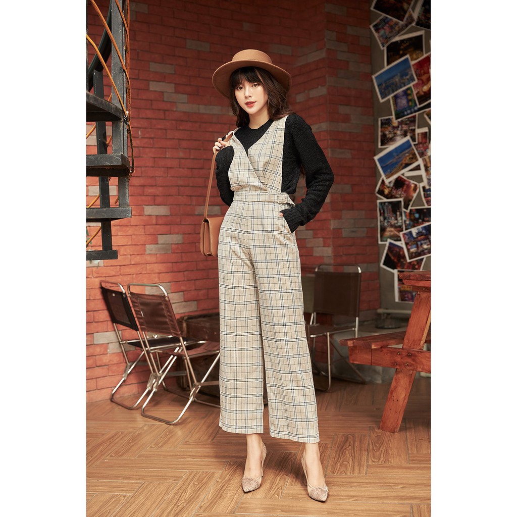 Yếm kẻ đai sườn 92WEAR - YVA0759