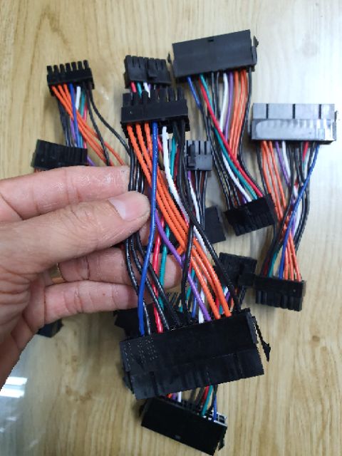 Dây nối nguồn 24 chân sang Case DELL, Lenovo to và nhỏ