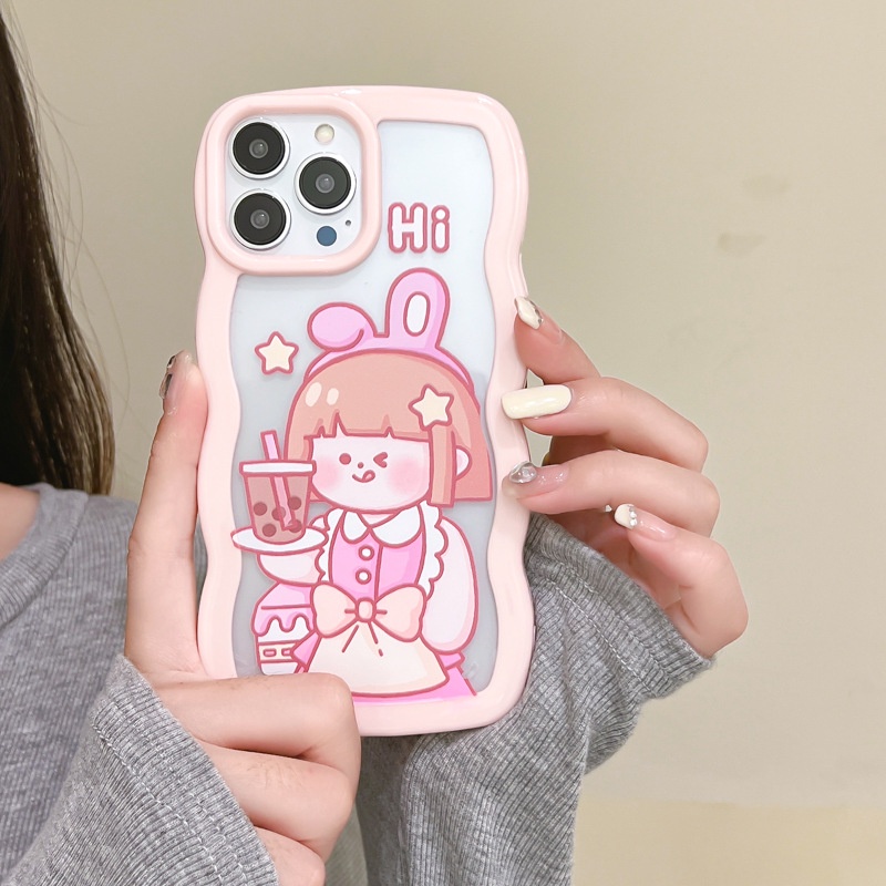 Ốp lưng iphone ốp Điện Thoại silicone acrylic Họa Tiết Hoạt Hình Cho Apple iPhone 14131211 Ốp lưng iphone ốp Điện Thoại mini Xinh Xắn Dành Cho Iphone promax XS XR xsmax se2020 678 plus