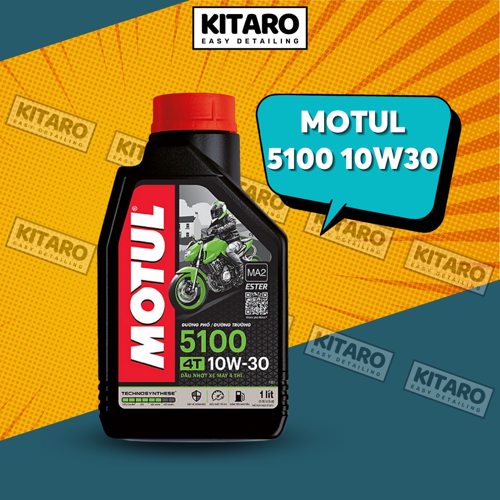 Nhớt Motul 5100 10w30 1L Công Nghệ Ester - Nhớt Xe Máy