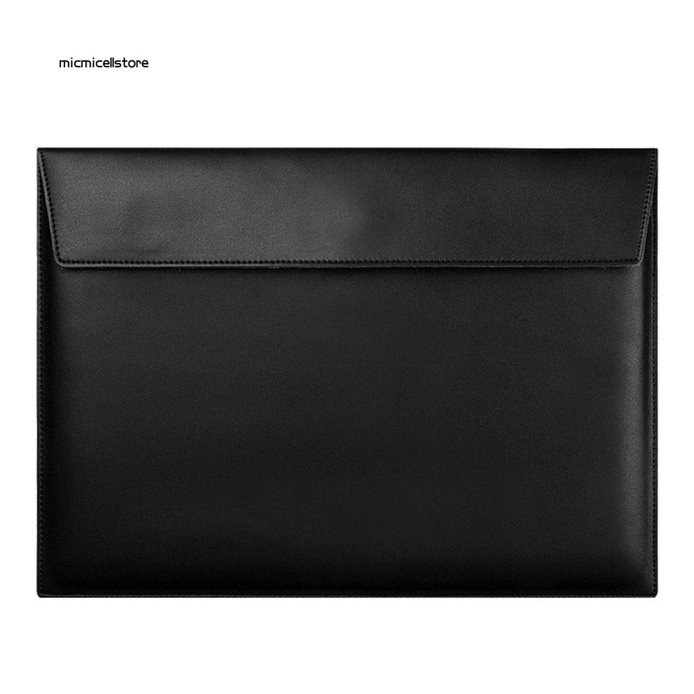 Túi đựng laptop siêu mỏng kích thước 13/15 inch chất liệu da giả cho Macbook Air Pro | BigBuy360 - bigbuy360.vn