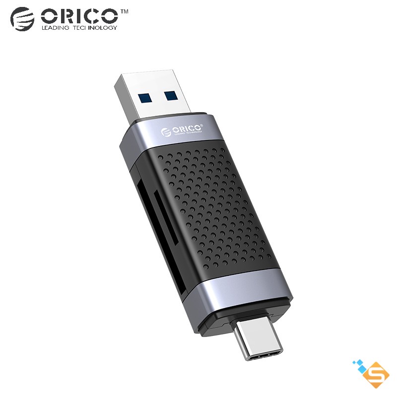 Đầu Đọc Thẻ Nhớ Thông Minh ORICO Type C Usb 3.0 SDXC SDHC MMC Dành Cho Máy Tính PC Laptop CD2D