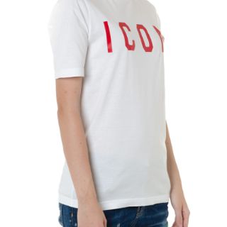 (2 màu) Áo thun cotton nữ Dsquared2 Icon Tee