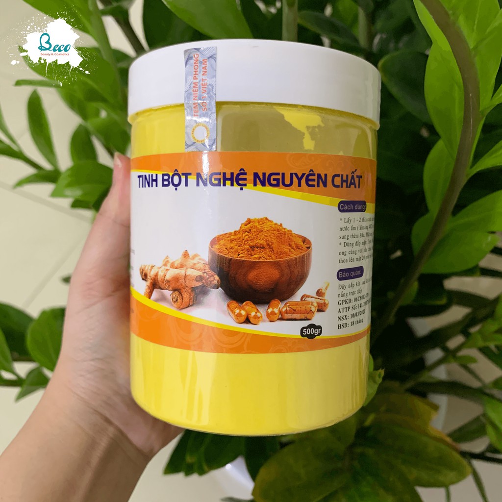 Tinh bột nghệ nguyên chất 500g