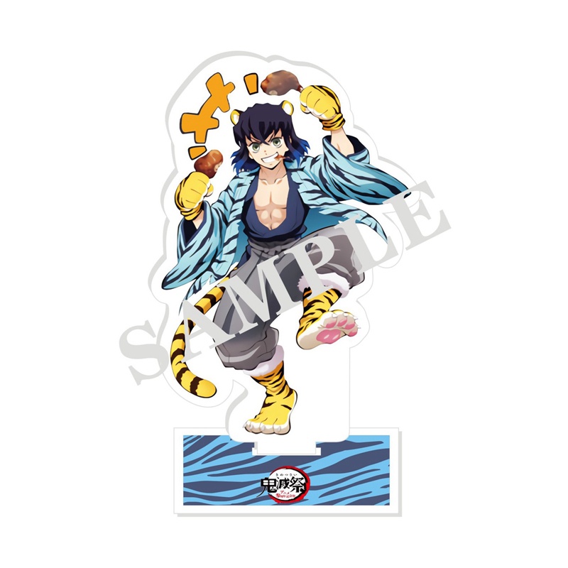 Mô Hình Nhân Vật Kimetsu No Yaiba Kamado Tanjirou Nezuko Kanawo Zenitsu Inosuke Giyuu Đứng Được Bằng Acrylic