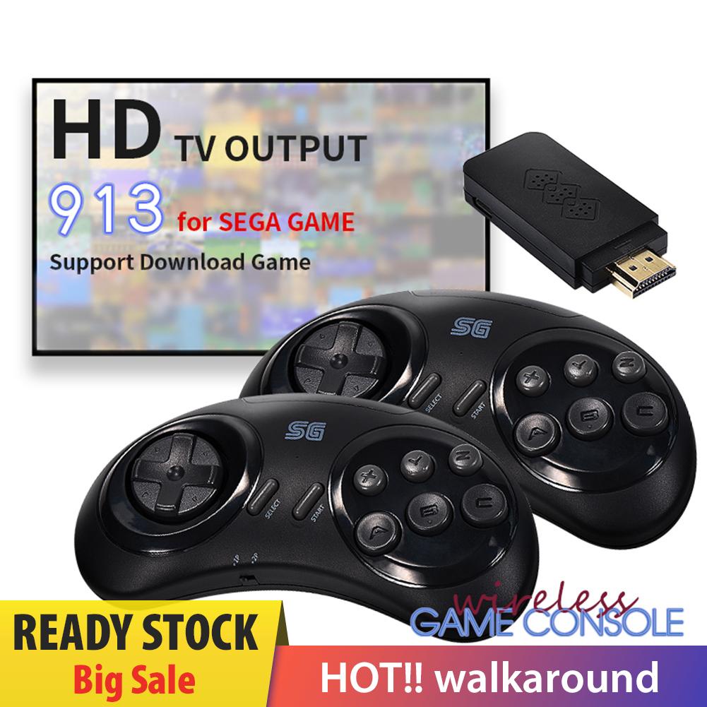 walkaround Y2 Mini TV Video Game Console with 2 Wireless Controllers 913 Classic Games