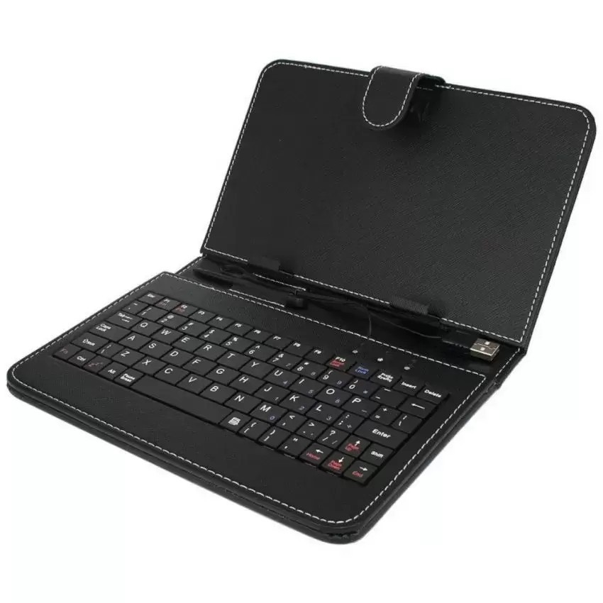 Bao da kiêm bàn phím cho điện thoại, máy tính bảng hệ điều hành Android 10 inch - Đủ màu có video gốc T598