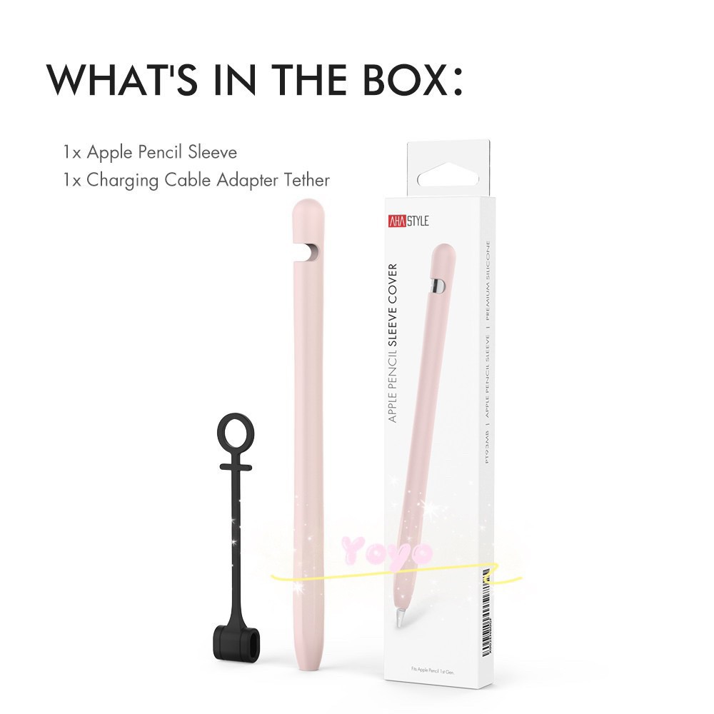 Vỏ silicon bảo vệ  dành cho Apple Pencil 1