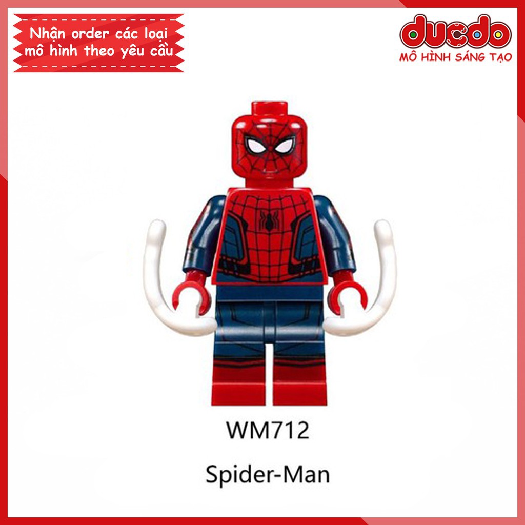 Minifigures các nhân vật Spider Man Far From Home - Đồ chơi Lắp ghép Xếp hình Mô hình Mini WM6062