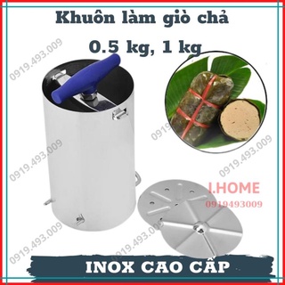 Khuôn làm giò chả inox - khuôn làm giò chả sale sập sàn