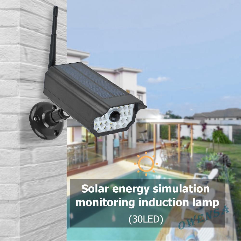 Solar Light Outdoor Waterproof Monitoring Anti-Theft Home Induction Lamp