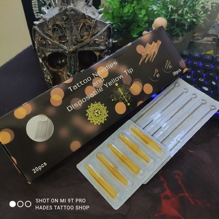 Hộp Kim + Ngòi 5RL đi nét ( 1 hộp / 20 kim + 20 ngòi )