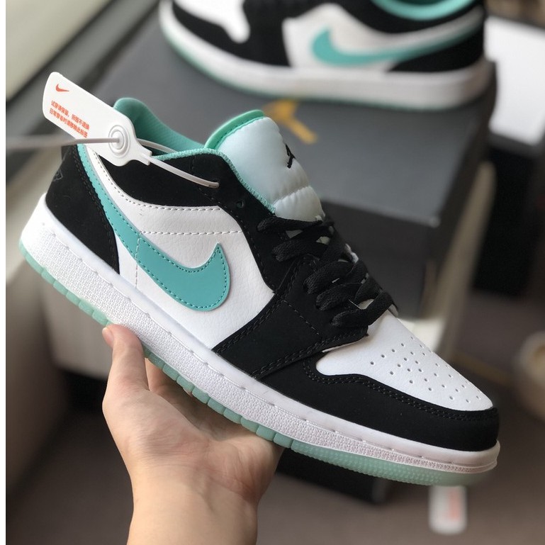 [More&amp;More] Giày Sneaker Cổ Thấp Jordan 1 Low phối màu Nõn chuối siêu đẹp MSN3328