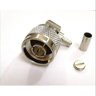 Đầu jack N Male đực vuông nối cáp đồng trục rg58 rg142 rg400, RG6