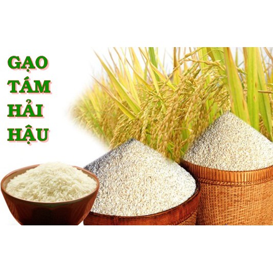 Gạo tám thơm 1kg ngon sạch không chất bảo quản tốt cho gia đình