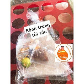 Siêu Phẩm Bánh Tráng Muối Tỏi Tắc Tân Mập