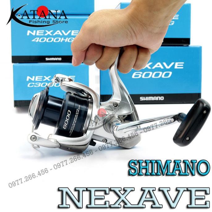 Thanh Ly Máy Câu Shimano Nexave 2500 3000 4000 5000 6000 8000