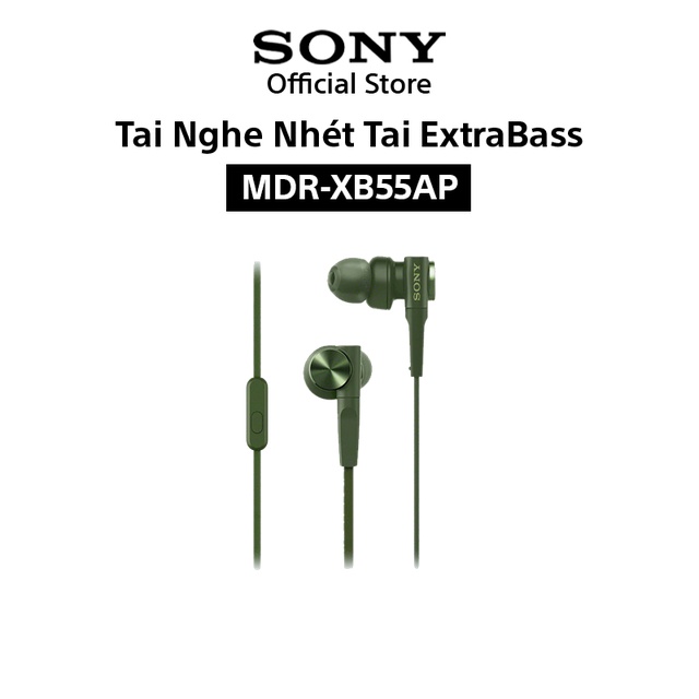 ✱❂Tai nghe Sony In-ear EXTRA BAS MDR-XB55AP - Hàng Chính Hãng