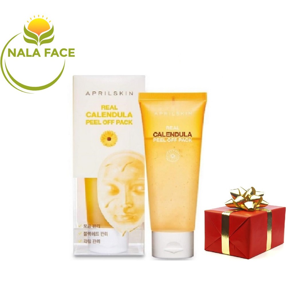 [Khách chọn quà bất kỳ trong phân loại] Mặt Nạ Lột Tẩy Tế Bào Chết APRIL SKIN Real Calendula Peel Off Pack 100g