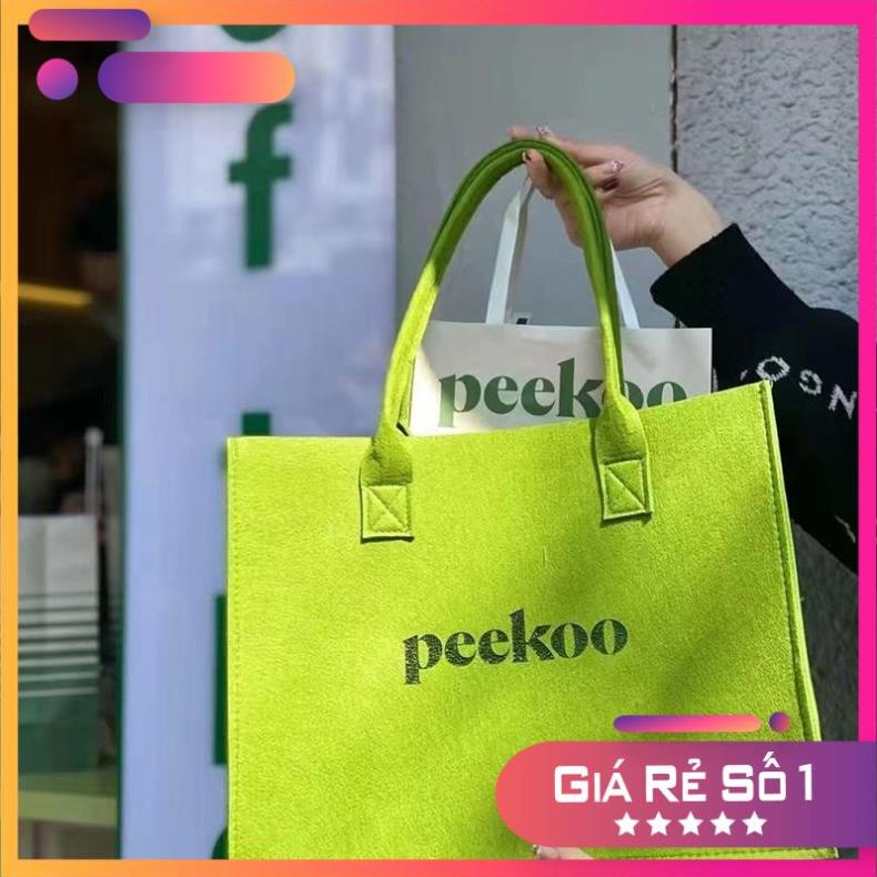 Túi Peekoo đi biển du lịch đi chơi đi làm ( Size Lớn )