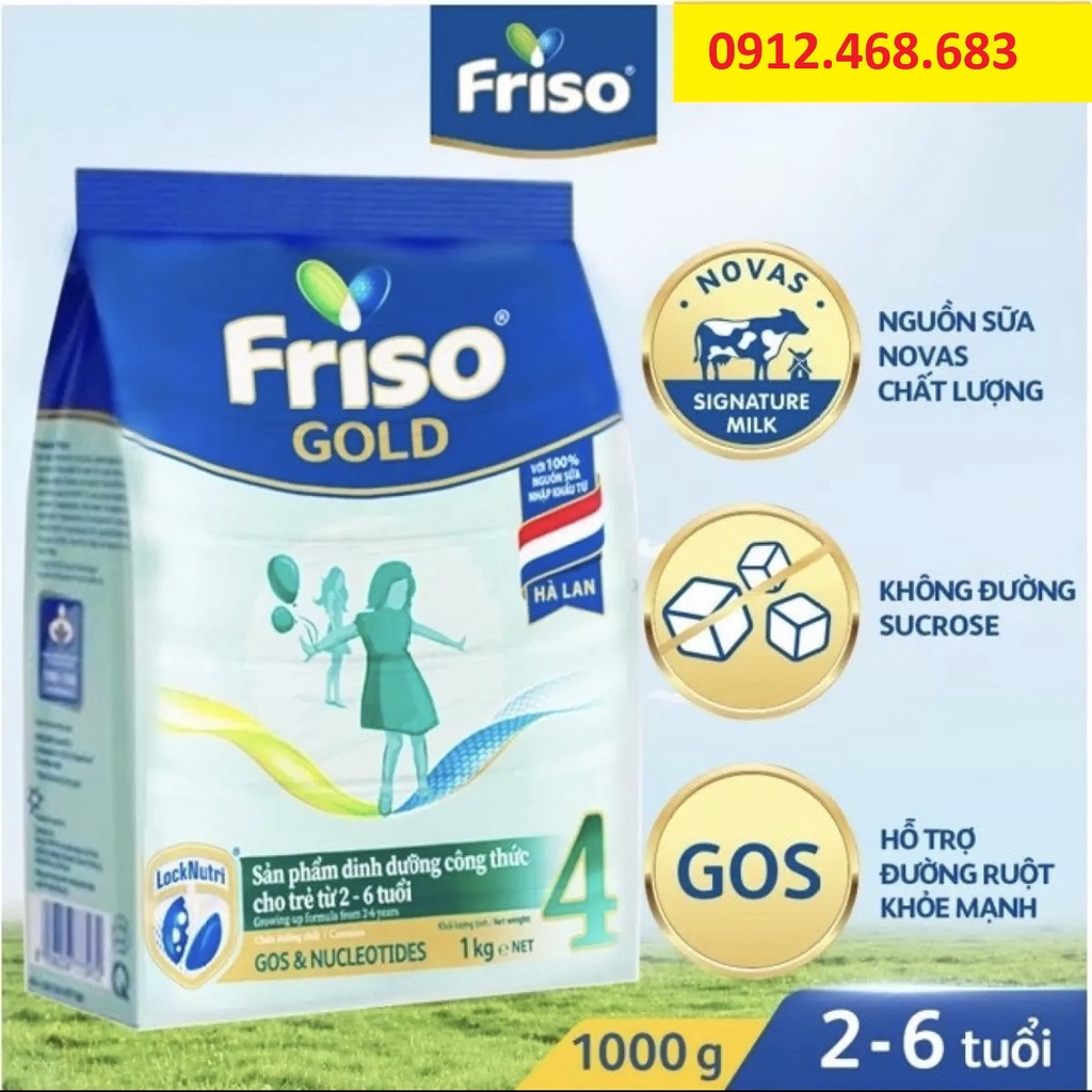 Sữa bột FRISO GOLD 4 1 KG - SIÊU TIẾT KIỆM